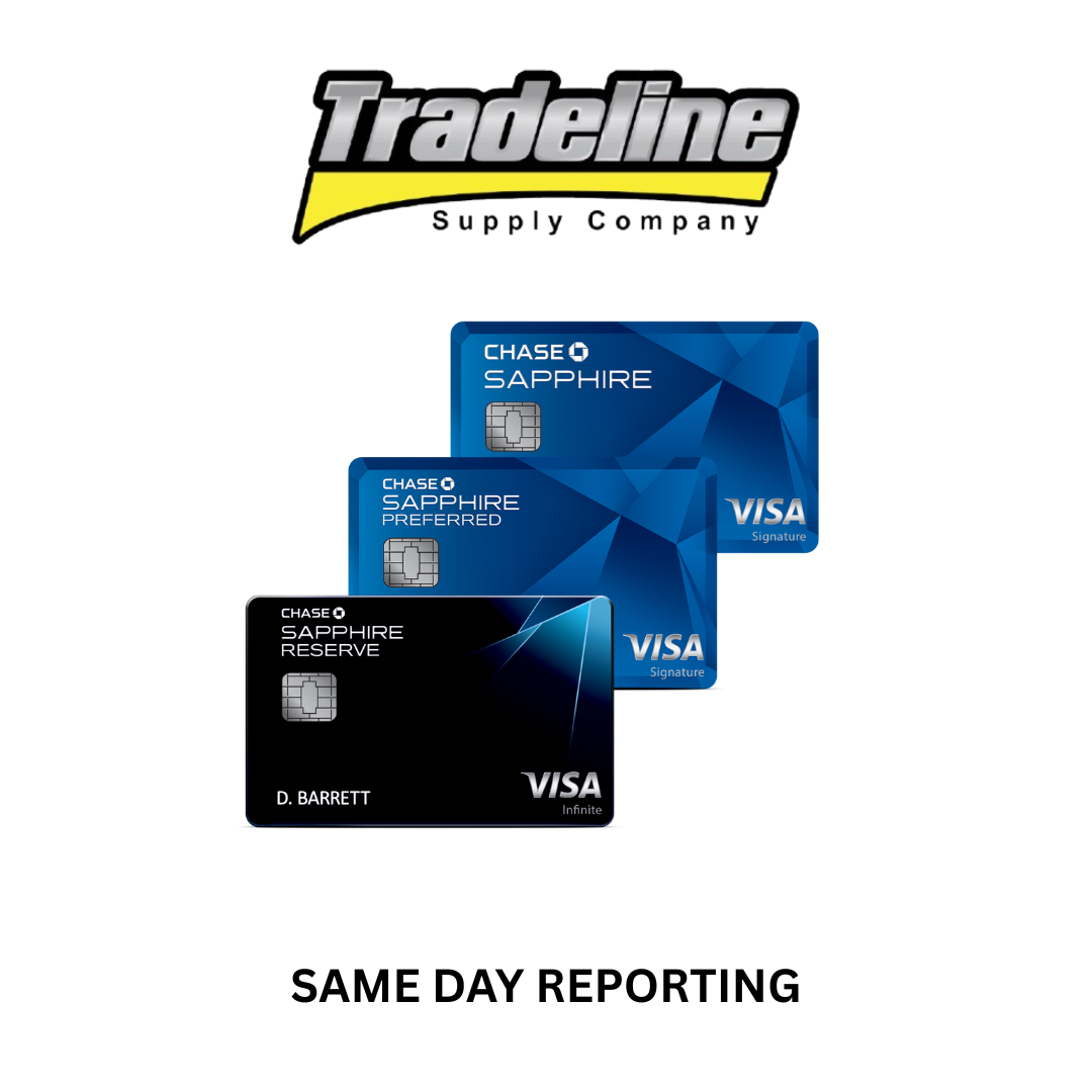 CHASE BANK PRIMARY TRADELINES